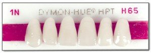 Dymon-Hue Upper Anterior, nue hue, dentsply,anterior, acrylic teeth, justi
