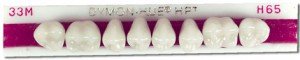 Dymon-Hue Upper Posterior, nue hue, dentsply,anterior, acrylic teeth, justi